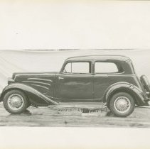 (605) 1934 Auburn 850 Sedan Left Profile
