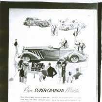 (760) 1935 Automobile Trade Journal Ad for the New Supercharged Auburn