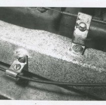 (788) 1931 89-8A Auburn Cabriolet Control Clip on Manifold and Original Key