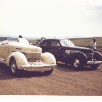 (841-1) 1936 Auburn 852 Speedster with Cord 810 Hood, 1937 Cord 812