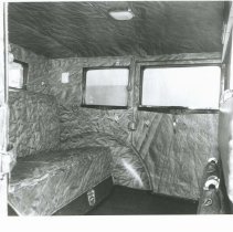 (948) Interior Shot of a 1930s Checker or Saf-T-Cab