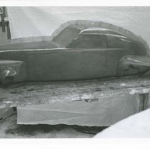 (954-6)1948 Scale Clay Model of a Tasco Prototype Being Constructed