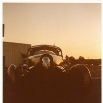 (978) 1948 Tasco Coupe, Front Profile, Building Behind