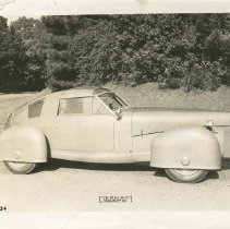 (988) 1948 Tasco Prototype, Right Profile, in a Tree Lined Area