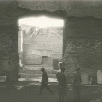 (130) Robert Wiley in Rome in 1928 in an Ancient Tomb Setting