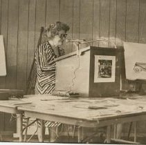 (86) Agnes Leamy Giving a Presentation on the Auburn in 1979