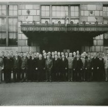 (195) Group Shot of Salesmen for Spencer Heat Co. in Williamsport, PA