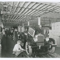 (266) AAC Employee on the Assembly Line Making the Final Inspection