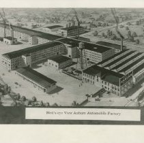 (333) Artist's Rendering of a Bird's-Eye View of Auburn Auto Co. Complex