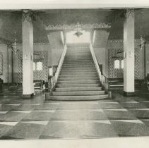 (352) Shot of the Grand Staircase of Admin Building
