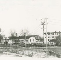 (376) Shot of Buildings at the Old AAC Factory Before Demolition