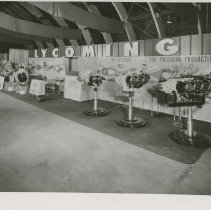 (517A) Shot of Lycoming Engines on Display