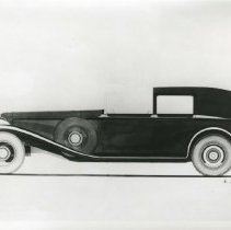 (23) Artist's rendering of Cord L-29 Town Car by Alan Leamy