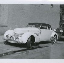 (369) 1936 Cord 810 Phaeton Sedan,ACD Club Reunion, Shine Shoe Store