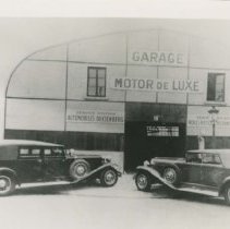 (110)1932 Duesenberg J Convertible Sedan, Garage Motor De Luxe
