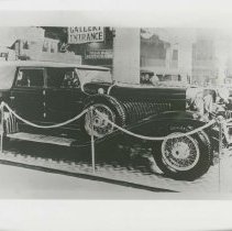 (115)1929 Duesenberg J-202 Car2222 Convertible Sedan at London Show