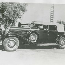 (129)1931 Duesenberg J Convertible Sedan at the MGM Studios