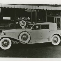 (155)1929 Duesenberg J-123 Car2146 Convertible Berline
