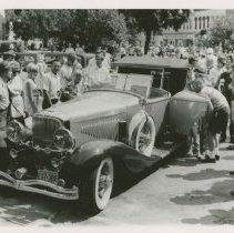 (183)1929 Duesenberg J-148 or 149 Car2173 Double Cowl Sport Cabriolet, ACD