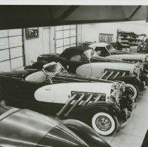 (19)1980 Duesenberg II replica, in a garage in Elroy, WI