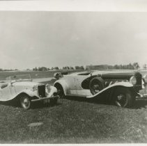 (223)1932 Duesenberg J Dual Cowl Phaeton and 1953 M.G.,Auburn