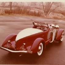 (25)1979 Duesenberg II replica of J-109E, shot looking at towards