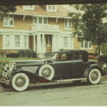 (37)1930 Duesenberg J-456 car 2454 Rollston Convertible Victoria