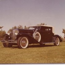 (44)1930 Duesenberg J-337 Car 2363 Rollston Convertible Victoria