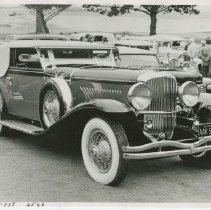 (50)1934 Duesenberg J-538 Car 2566 Rollston Convertible Victoria