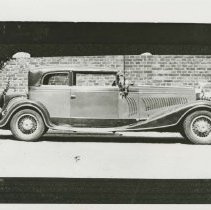 (72)1929 Duesenberg J-263 Convertible Victoria, two spare tires on rear