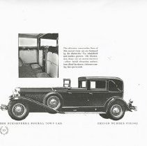 (385)1929 Duesenberg J Town Car Advertisement, two shots(3)