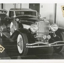 (410)1931 Duesenberg J-460 Car 2478 overhead view in ACD Museum