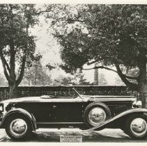 (441)1932 Duesenberg J-476 Car 2485 Speedster, plaque for Walter M. Murphy