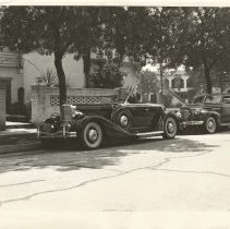 (445) 1932 Duesenberg J-476 Car 2485 Speedster, on street (3)