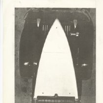 (467)Photocopy of 1933 Duesenberg J-508 Car 2537 Speedster, overhead view