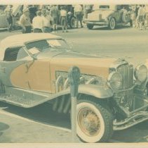 (516)1935 Duesenberg J-567 Car 2595 Roadster at Auburn Courthouse Square