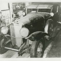 (522)1930 Duesenberg J-315 Car 2330 Convertible Coupe in storage