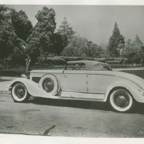 (548)1930 Duesenberg J Convertible Coupe at the Indianapolis Motor Speedway