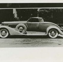 (549)1929 Duesenberg J-198 Car 2221 Convertible Coupe, left profile