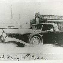 (554)1930 Duesenberg J Convertible Coupe, man at wheel,Duesenberg Motor Wor