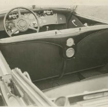 (591)Overhead view of instrument panel 1931 Duesenberg J Convertible Sedan