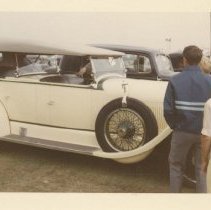 (872-1)4 shots of 1927 Duesenberg X-1954 Car-D-96-E at the Santa Anita