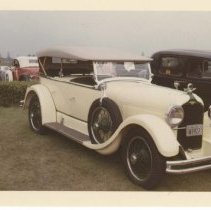 (872)4 shots of 1927 Duesenberg X-1954 Car-D-96-E at  Santa Anita Concourse