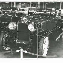 (950)2 shots of 1923 Duesenberg A Roadster while in Harrah Auto Collection,