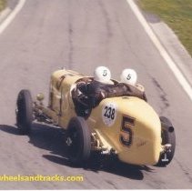 (18)Eight shots of Duesenberg Race Car #5, at a race track in Switzerland