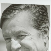 (184)Close-up shot of Indianapolis Motor Speedway owner Anton Hulman, Jr.