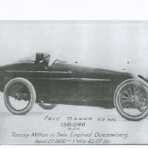(252)1920 Duesenberg Race Car, driver Tommy Milton,"First to Achieve150mph"