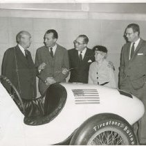 (270)Unveiling of Jimmy Murphy's restored race car, influential auto guys