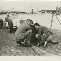 (304)1935 Ford Race Car, driver Eddie Rickenbacker, photographed Indy