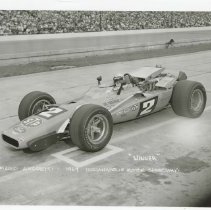 (362)1969 Indy 500 Mario Andretti in 1969 Ford Race Car #2